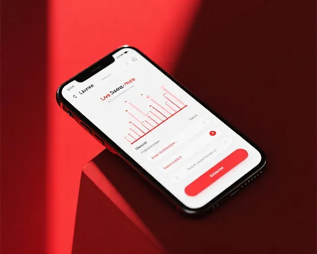 开奖直播界面示意图