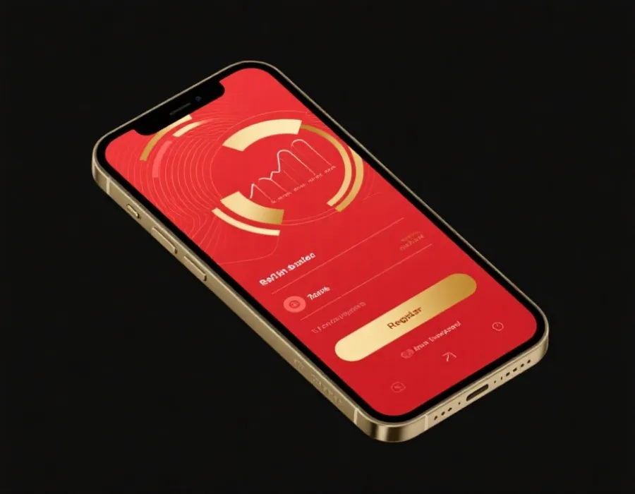 幸运飞艇注册开户与APP访问示意图